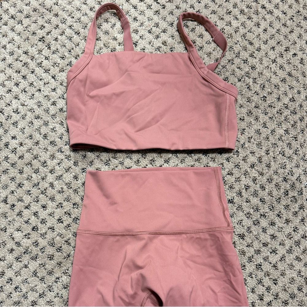 Aerie Offline XS High-Waisted Biker Short Set